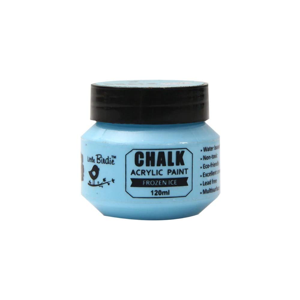 Little Birdie Itsy Bitsy- Home Decor Chalk Paint 120Ml - Frozen Ice.