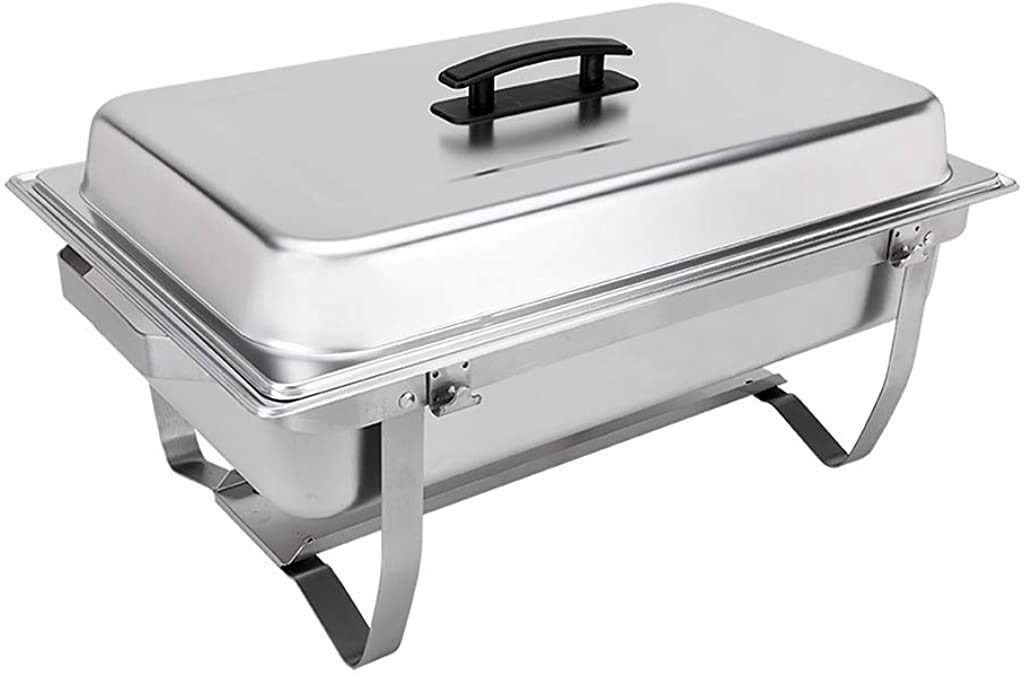 Sterno Chafing Dish, 8 Quart, Silver