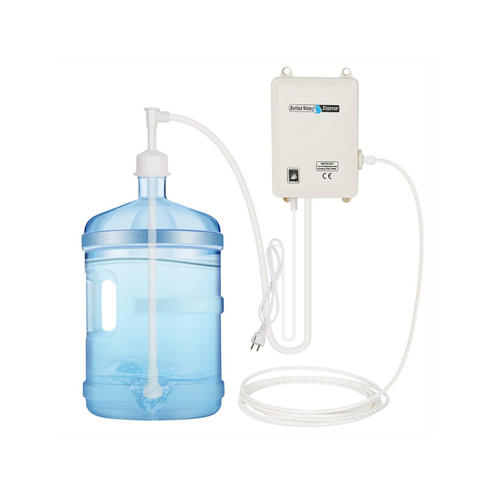 Tdrenergy Bottle Water Dispenser Pump System Automatic 110V 40Psi 1 Gpm For Home/Office Kitchen Refrigerator Coffee Maker Ice Ma