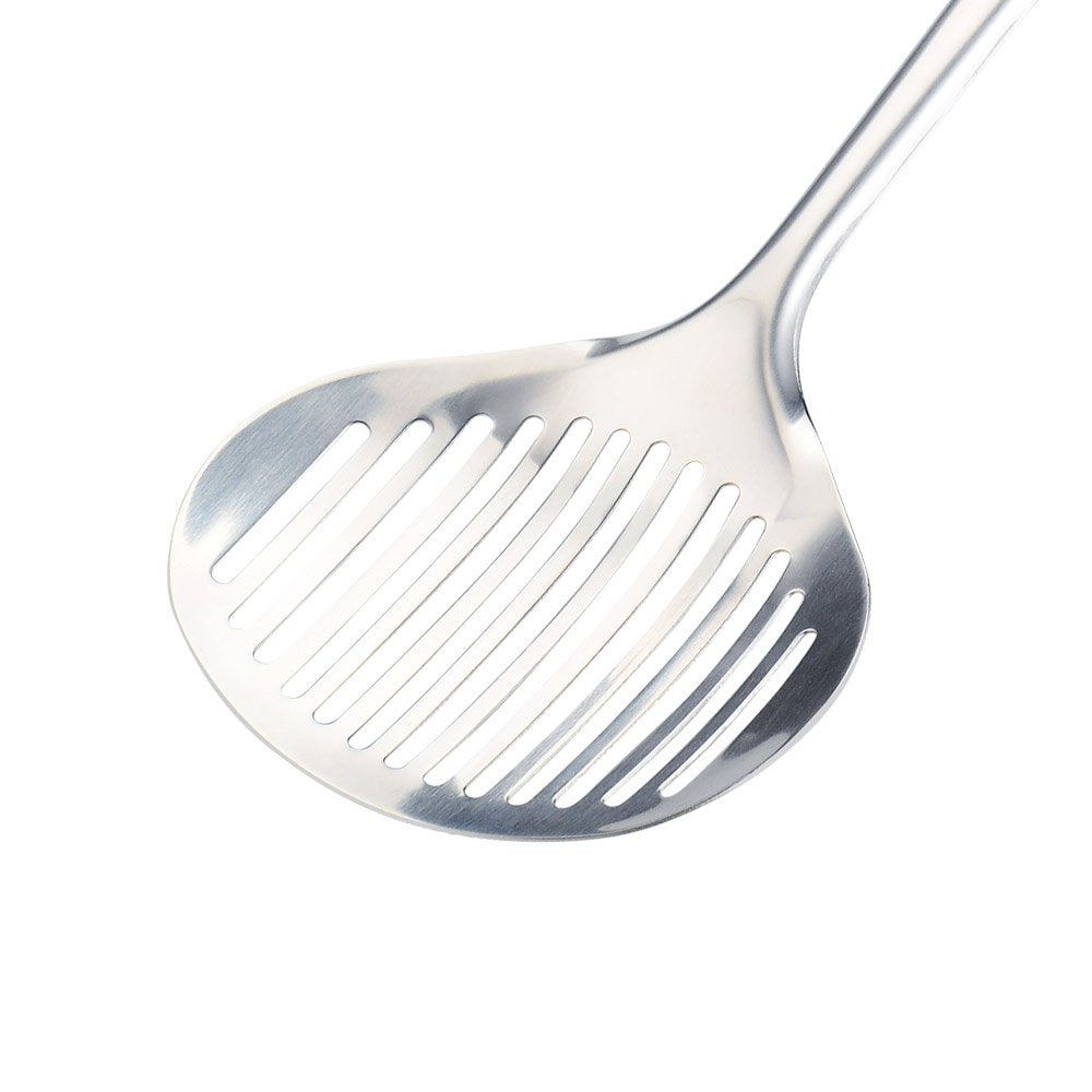 Tenta Kitchen Multi Kitchen Utensil Stainless Steel Cooking Skimmer Slotted Fish Turner Spatula Spoon Colander Drain Water Filte