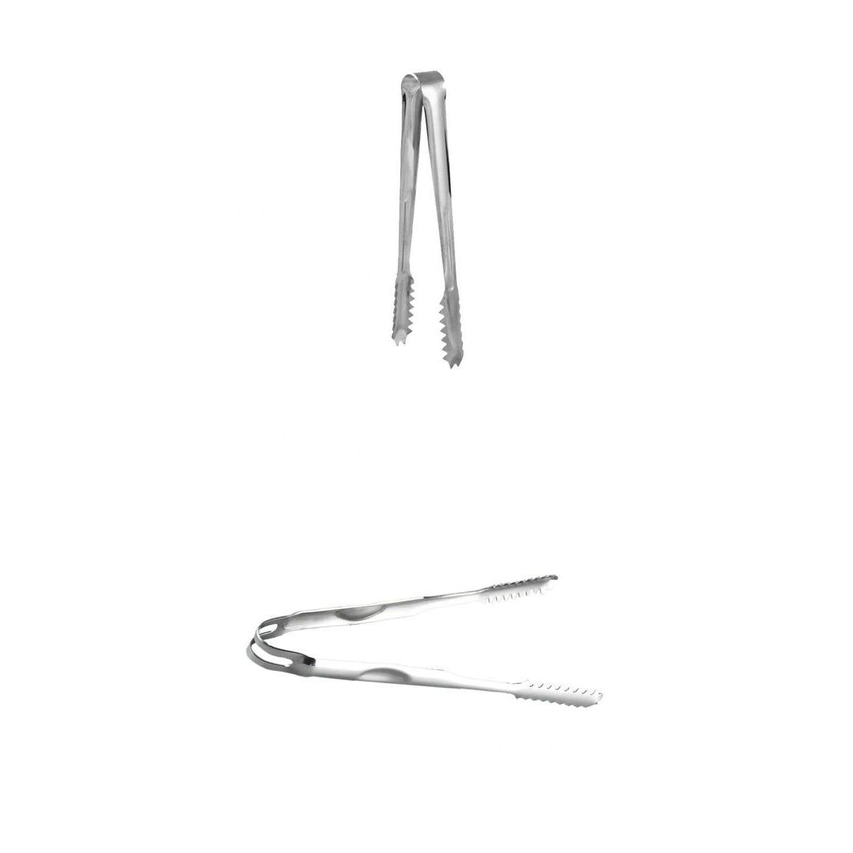 Ujeavette 2 Piece Food Cake Tong Clip Clamp Roasting Chip Clamp Clip Salad Tongs 15Cm+18Cm