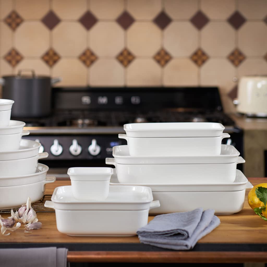 Villeroy & Boch Rectangular Baking Dish, 30 X 20 Cm, White