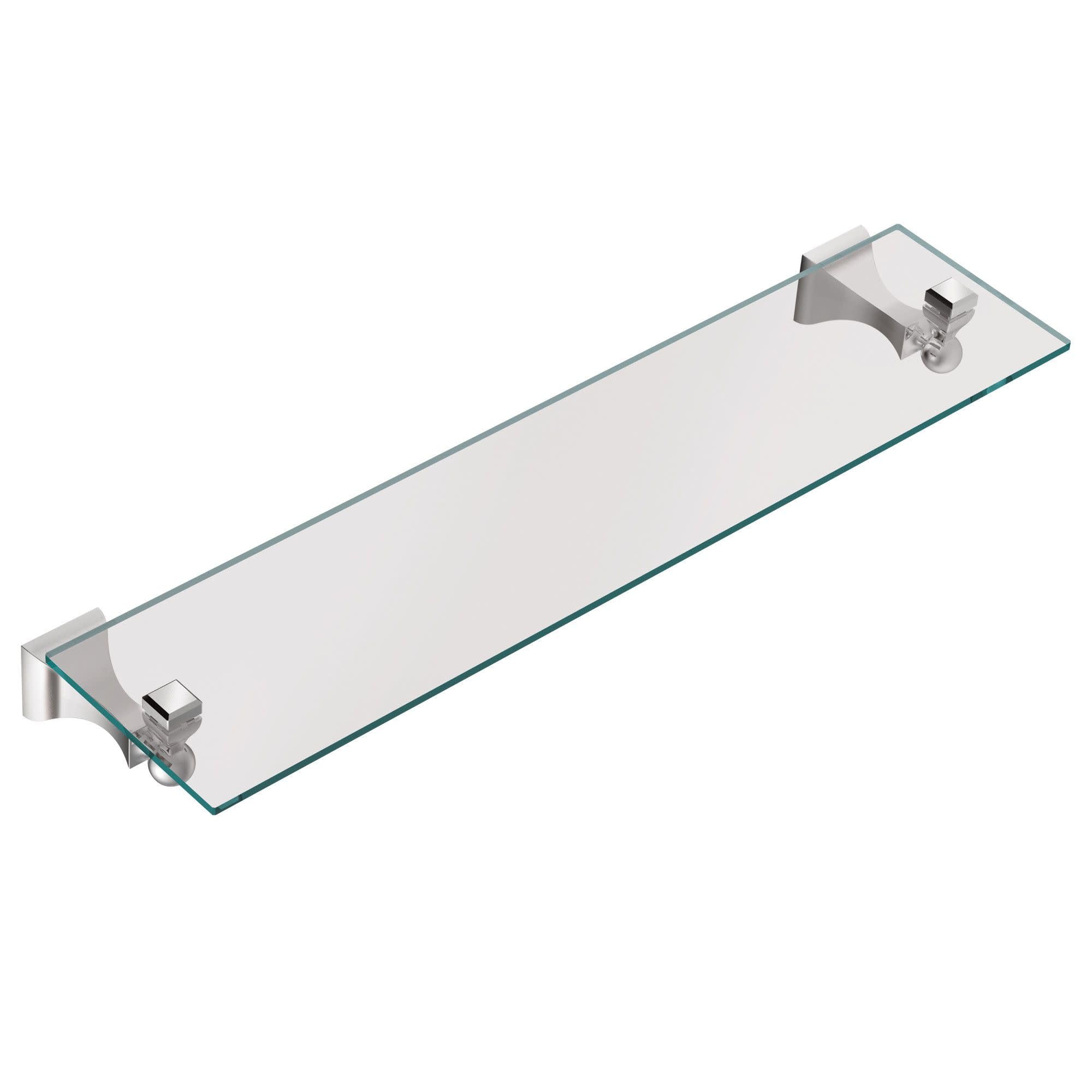 Moen Dn8390Ch Retreat Glass Vanity Shelf, Chrome