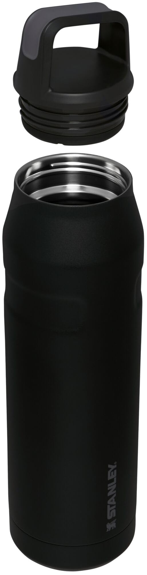 Stanley Iceflow Cap And Carry+ Water Bottle 36 Oz | Wide Mouth Twist Lid | Lightweight & Leakproof For Travel & Gym | Insulated
