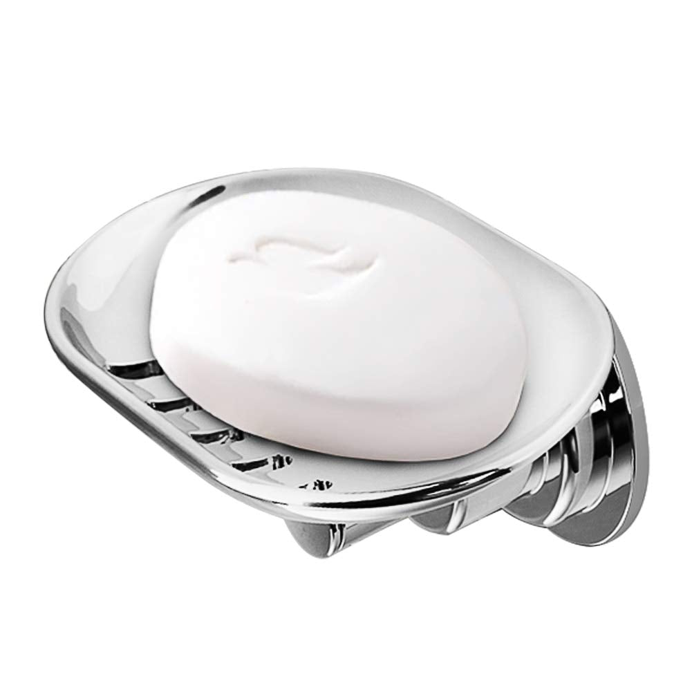 Bopai Elegant Suction Soap Dish For Shower, Powerful Vacuum Suction Cup Soap Holder, Bathroom Kitchen?