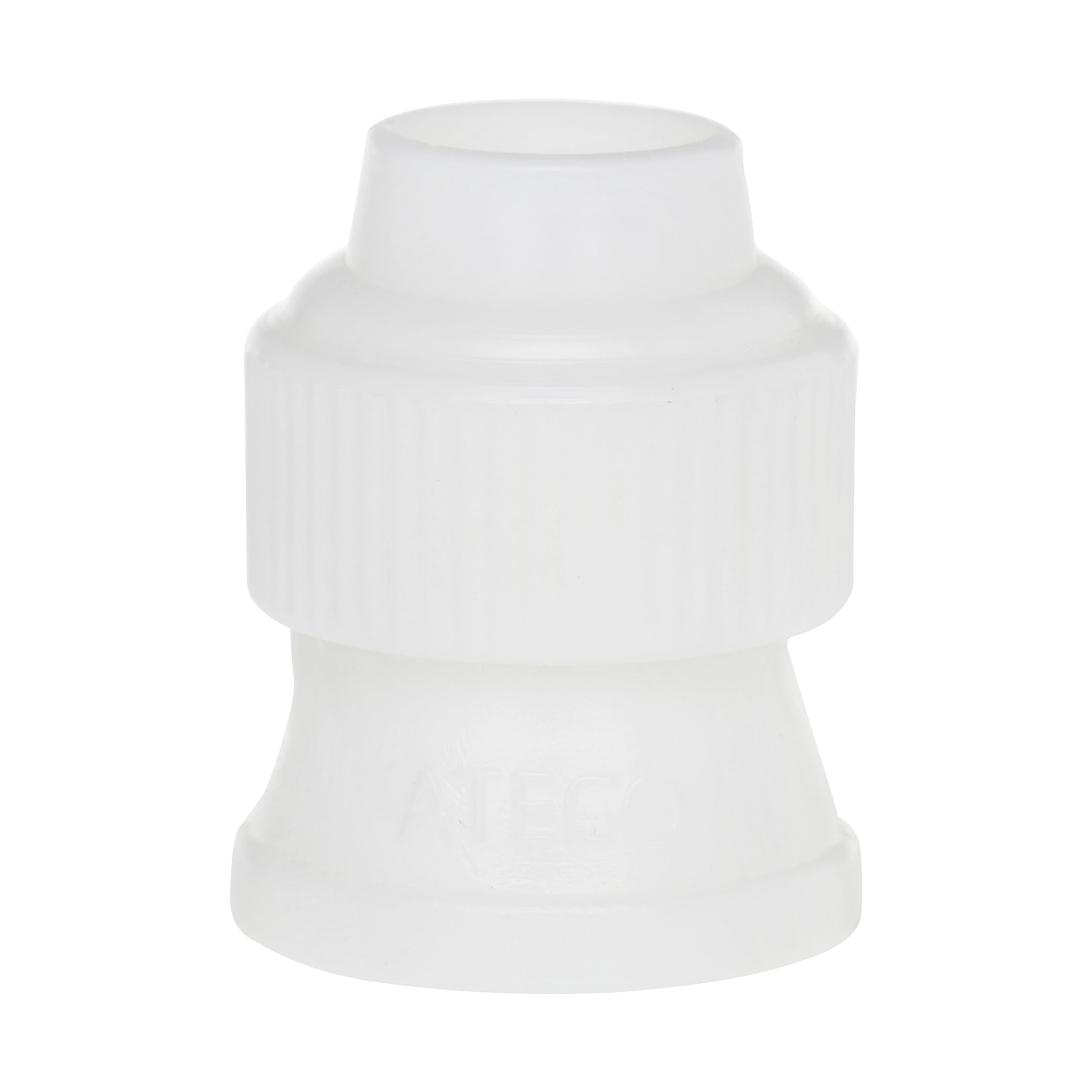 Ateco Standard Plastic Couplers, For Use Cake Decorating Tubes And Bags, Set Of 4, 4 Count, White