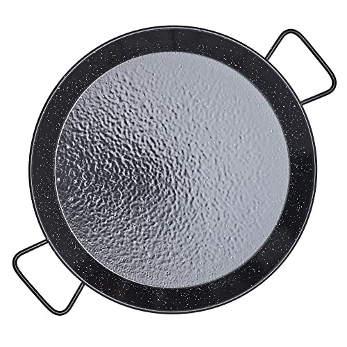 Garcima 14-Inch Enameled Steel Paella Pan, 36Cm