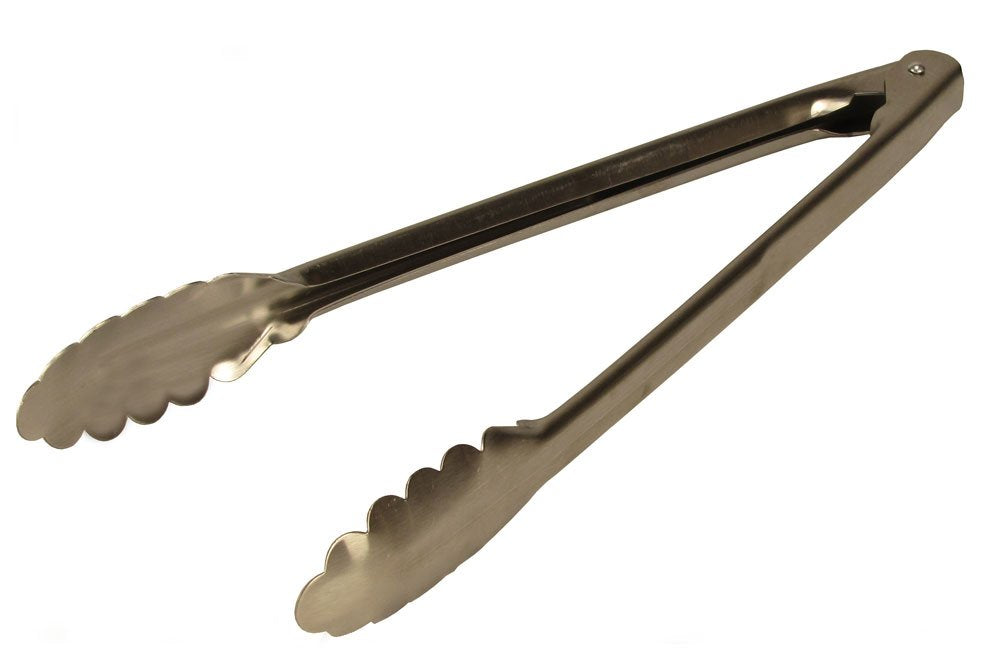 Paragon Hotdog Tongs, Stainless Steel, Large