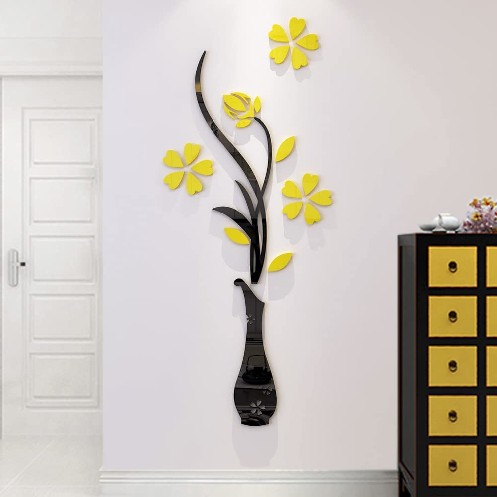 Hermione Baby 3D Vase Wall Murals For Living Room Bedroom Sofa Backdrop Tv Background, Originality Stickers Gift, Diy Wall Decal