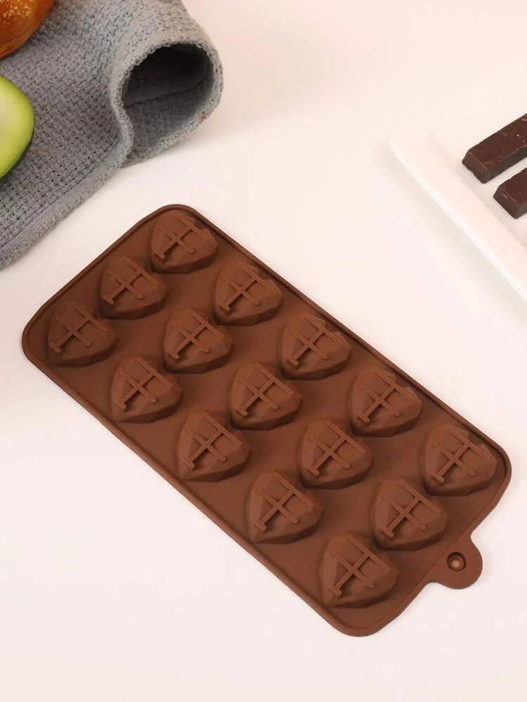 Homebakers Mart 15 Cavity Geometric Heart Silicon Mould