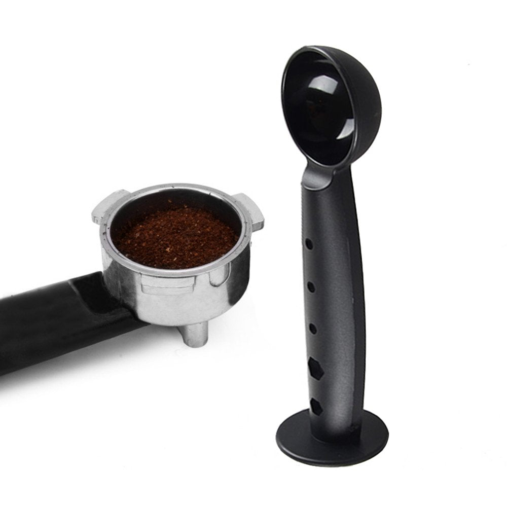 Coffer Tamper, Multifunctional Espresso Tamper With 10G Measuring Spoon, Coffee Tamping Tool For Barista Coffee Bean Press Coffe