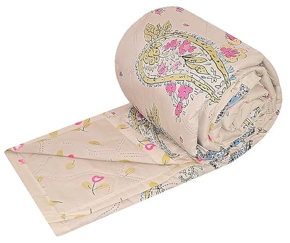 Vvip Bagda A New 100% Comforter Singel Bed Cotton, Reversible Blanket For Summer, Ac Blanket Singel Bed King Size For Summer & A