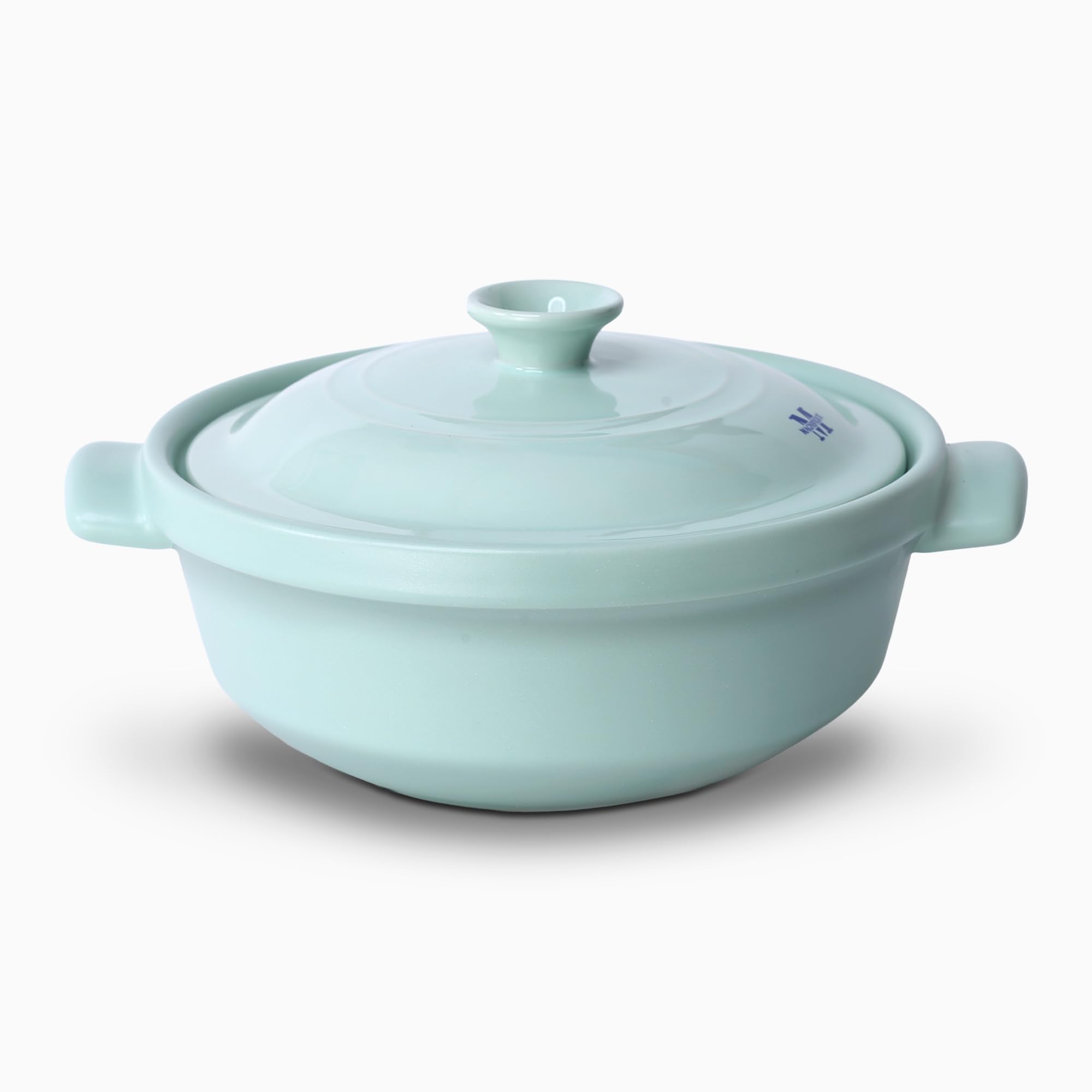 Magnifique 3 Quart Flami Pot with Lid, Natural Clay Pot for Cooking, NonToxic PFASFree Ceramic Casserole Dish for Oven & Stove