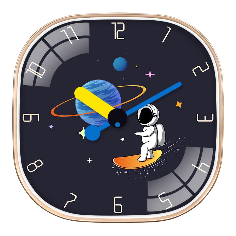 Star Work Quartz 12 Inches Wall Clock For Home Stylish Latest Modern Design | Non Ticking Silent Wall Clock - Zero Sound & Distu