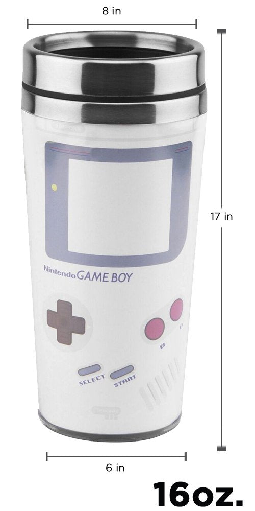 Gameboy 16Oz Travel Mug