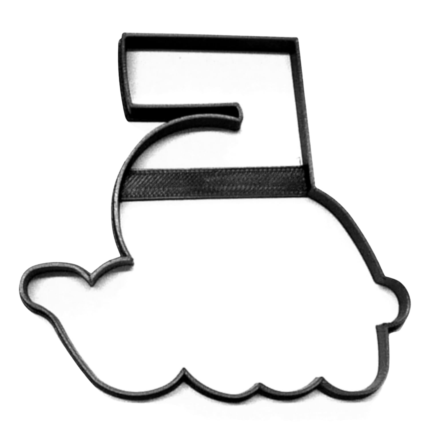Fancy Number Five 5 With Word Outline Birthday Anniversary Cookie Cutter Made In Usa Pr3005
