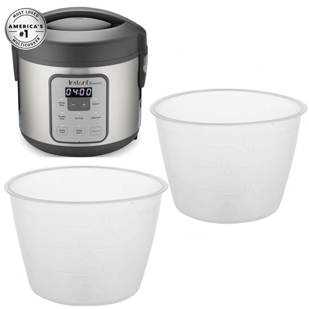 Original Rice Measuring Cup For Instant Zest Rice Cooker, Steamer 8-Cup, 20-Cup, 20-Cup Zest Plus Cooker Replacement Cup, 2 - Pa