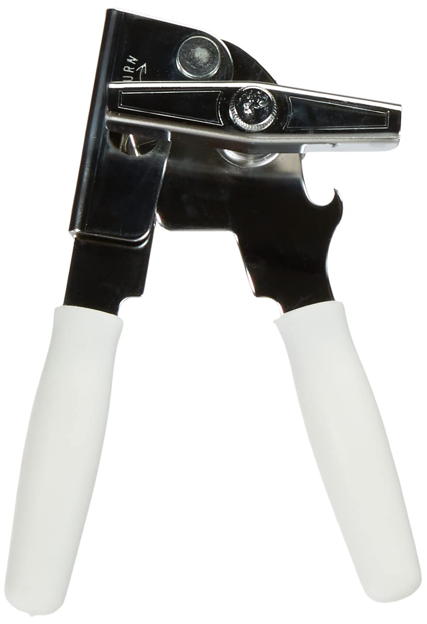 Kitchen Craft Swing-A-Way Heavy-Duty Can Opener, 18 cm (7) - White