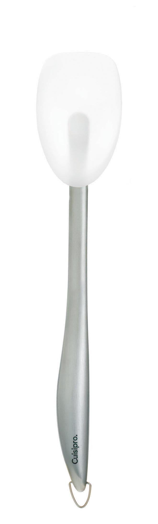 Cuisipro Silicone Spoon 11 Inch, Frosted