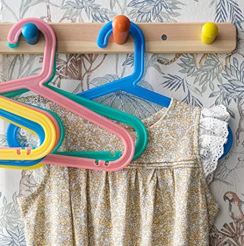 Ikea Bagis Children'S Coat-Hanger, Assorted Colors- (24 Pack)