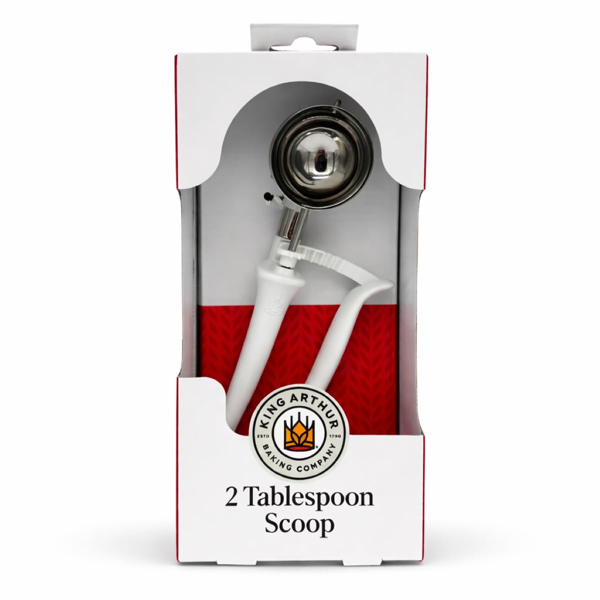 King Arthur Baking Company 2-Tablespoon Cookie Scoop Dough Portions for Large Drop Cookies, Biscuits, Pancakes, and Whoopie Pies