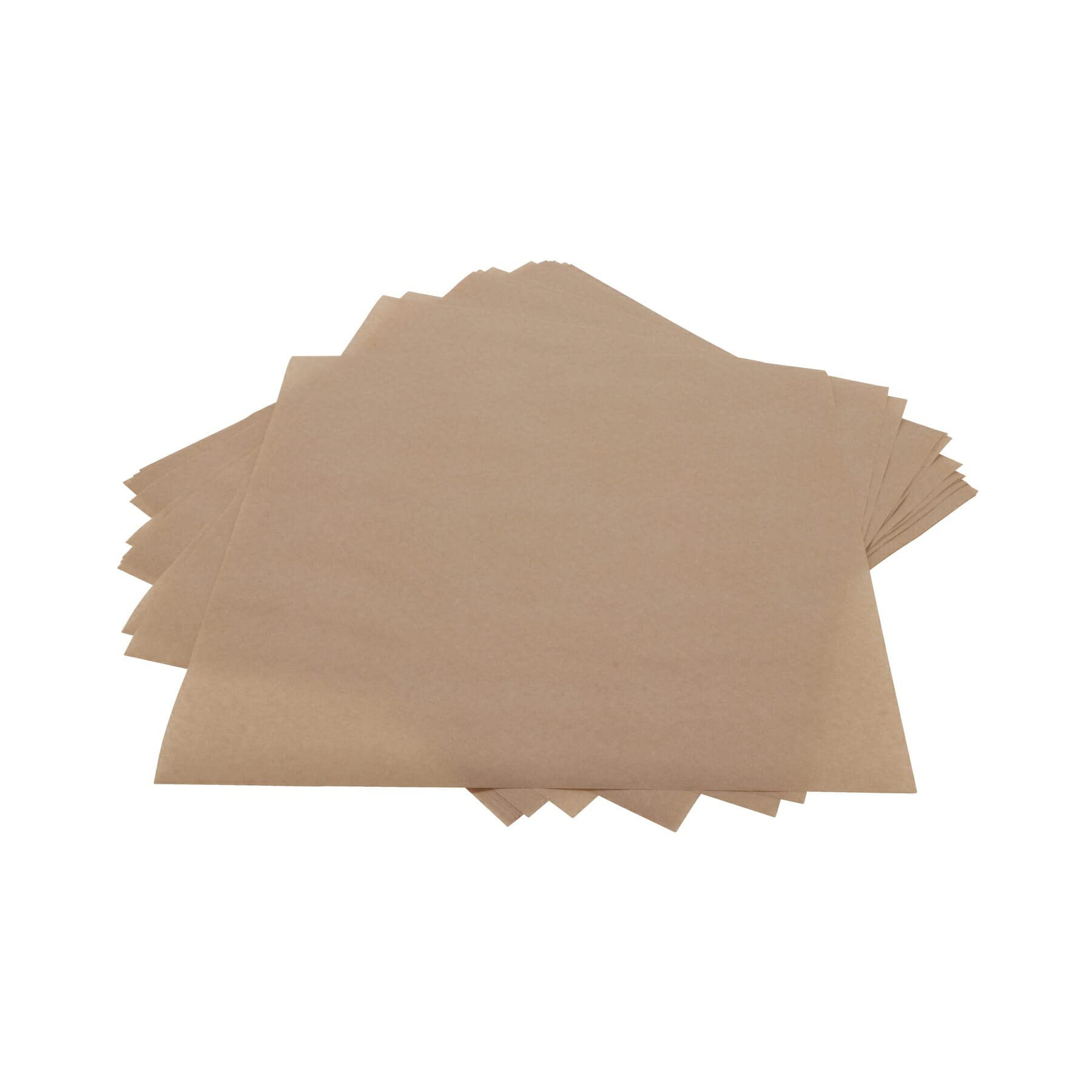 G.E.T. 4-TS4010 12 x 12 Brown Food-Safe Tissue Liner (1000 pieces per case)