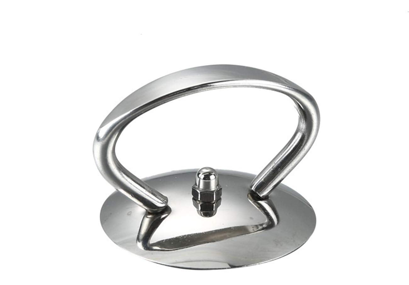 Pzrt Universal Pot Lid Cover Knob Handle,Stainless Steel Replacement Cookware Pot Lid Handgrip Knob With Three Length Mounting S