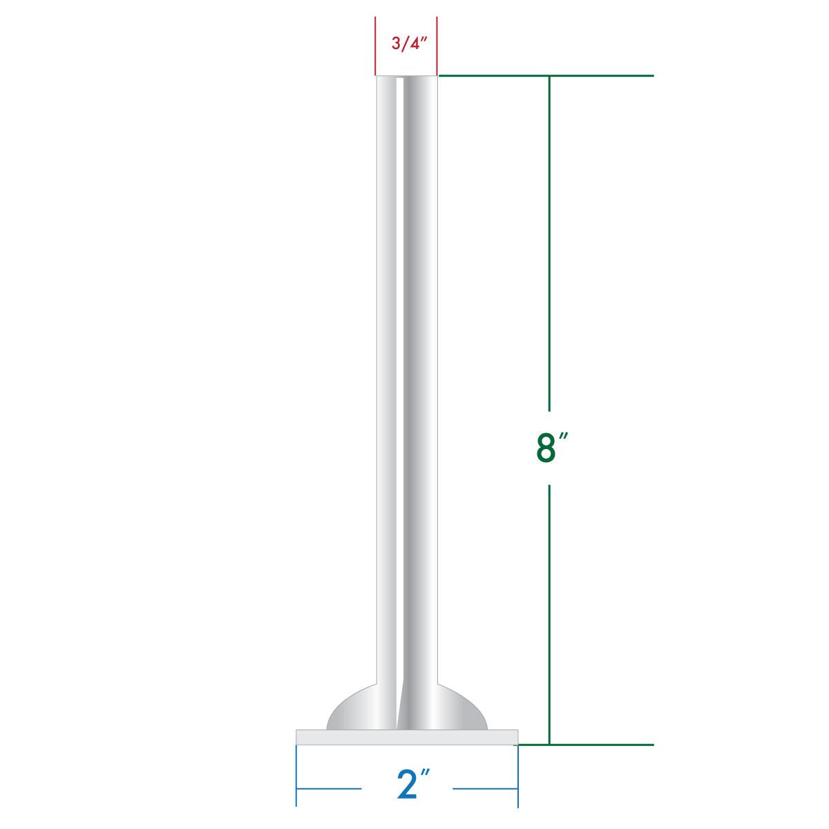 The Sausage Maker - 3/4'' Diameter Stainless Steel Stuffing Tube For 15, 20, 25, And 30 Lb Sausage Stuffer