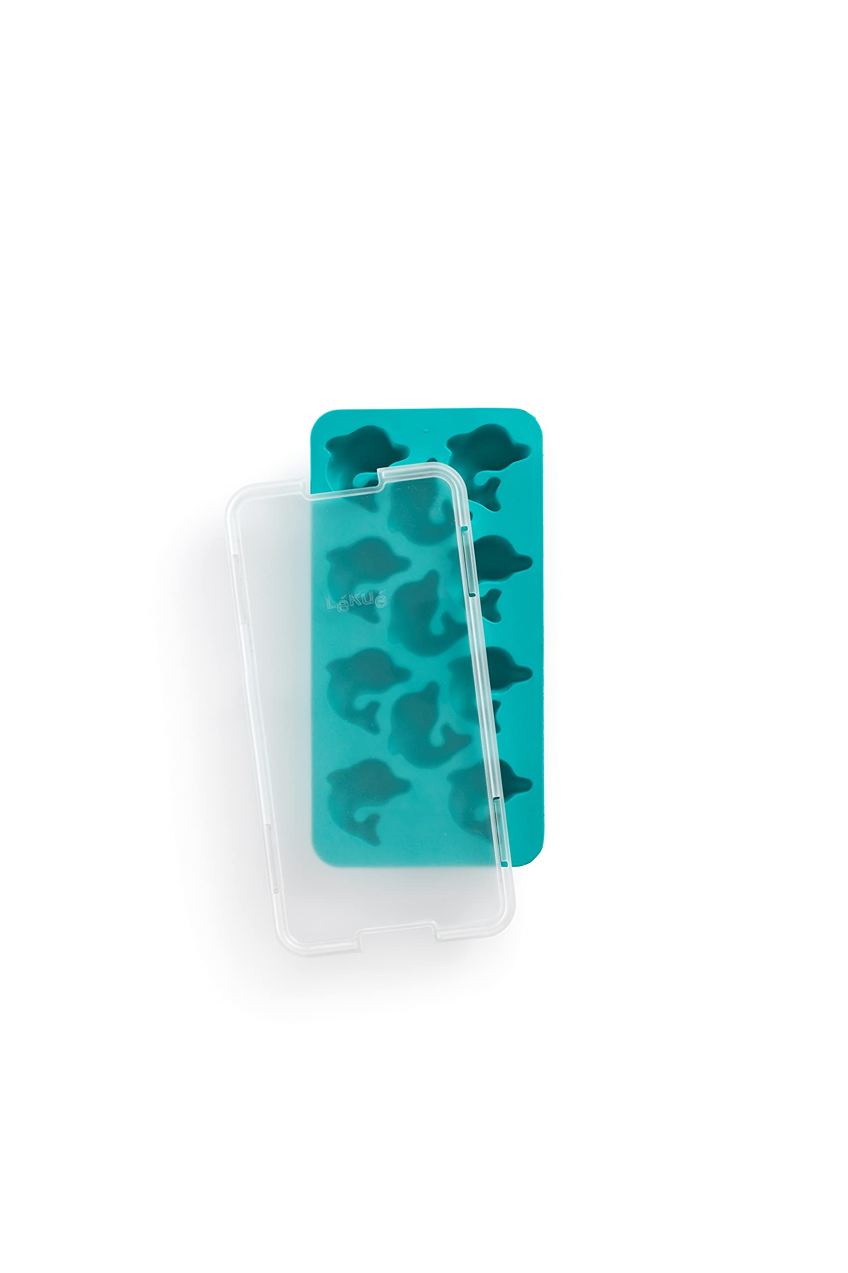 Lekue Dolphin Ice Cube Tray, Blue