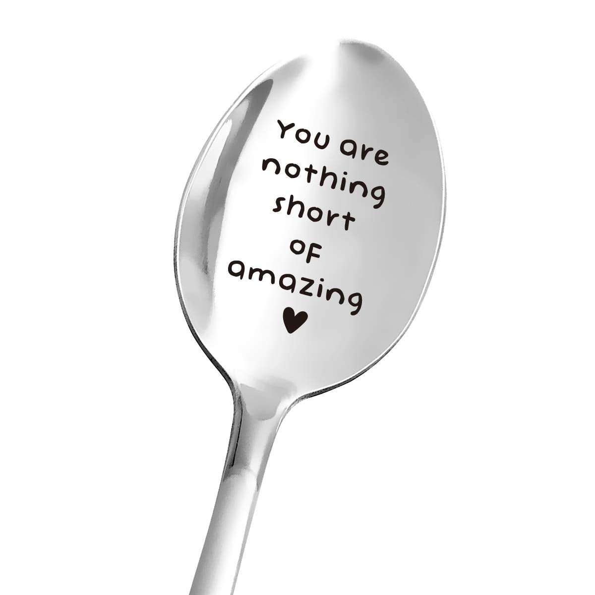 Funny Spoon Engraved For Women Men - Inspirational Spoon For Women Girls - Perfect For Girlfriend Friends - Perfect Birthday/Val