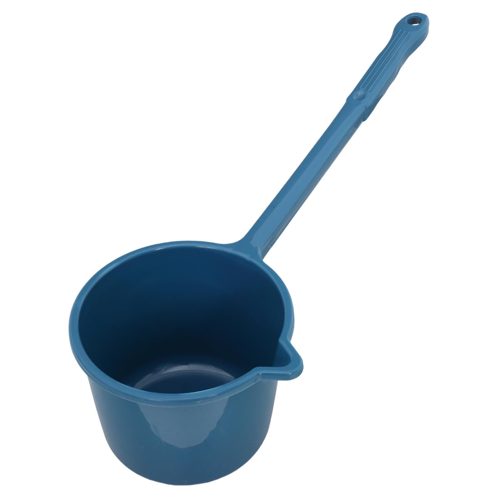 Long Handle Water Scoop for Bathroom Kitchen Pp Blue Ladle