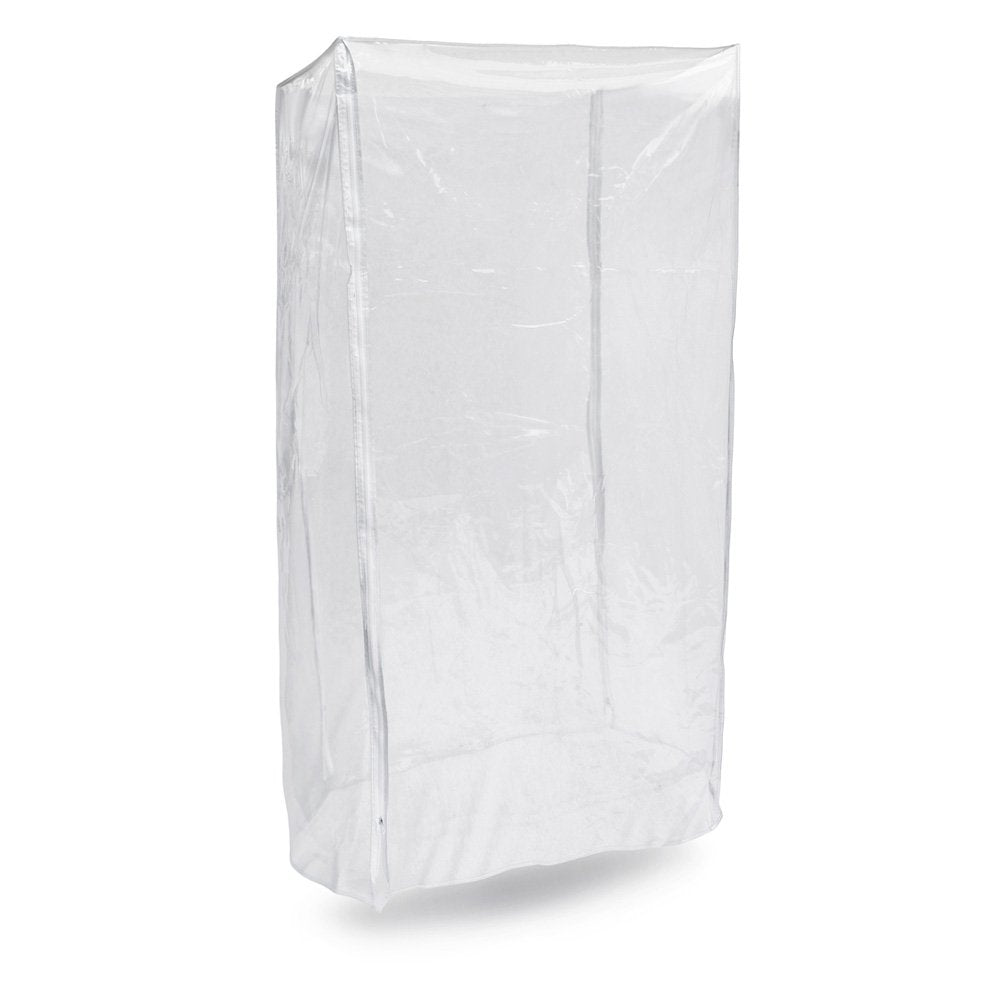 New Star Foodservice 36565 Commercial-Grade Sheet Pan/Bun Pan Rack Cover, Plastic, 20-Tier, 28 L x 23 W x 61 H, Clear