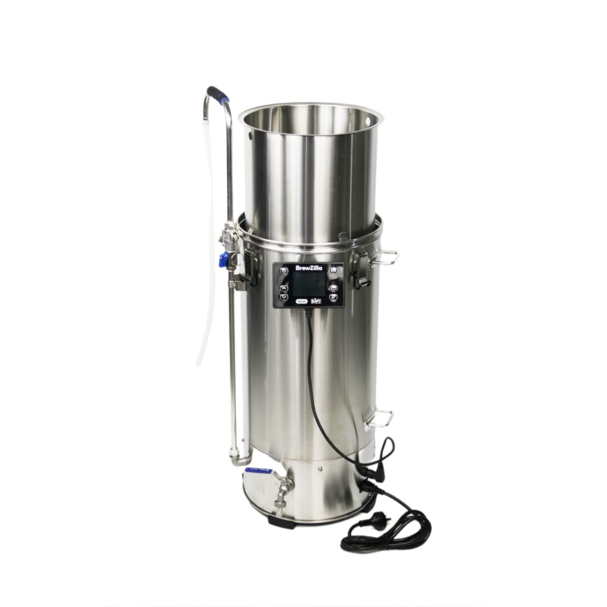 Kegla Brewzilla Gen 4 - Wifi/Rapt Integrated - With Pump - 35L - 110V, Silver
