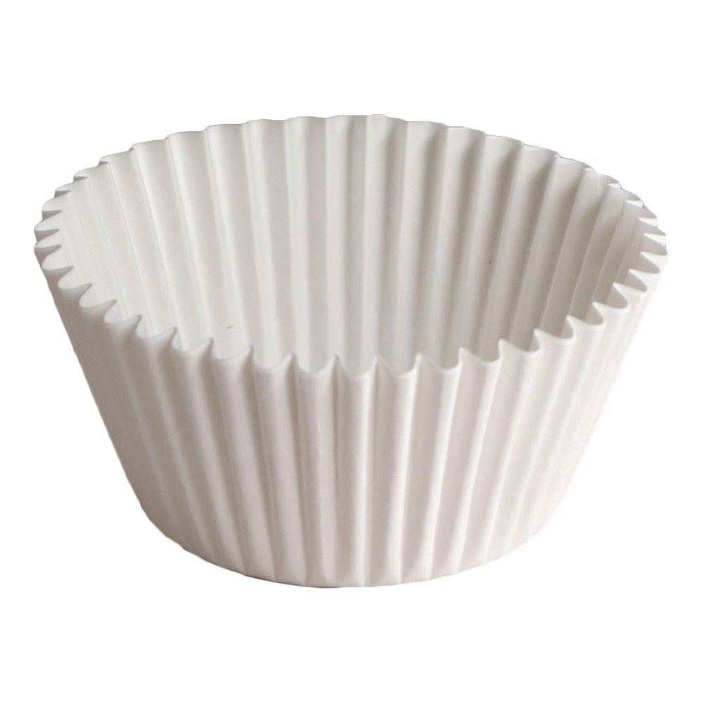 Hoffmaster BL20041/2SP Fluted Bake Cup, 2Ounce Capacity, 41/2 Diameter x 11/4 Height, White (4 Packs of 500)