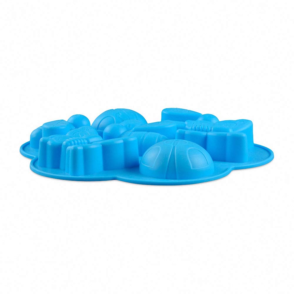 7 Jumbo Cavity Insect Baking Mold. Bee Butterfly Ladybug Cake Cupcake Dessert Baking Pan Chocolate Soap Pudding Jello Ice Cube T