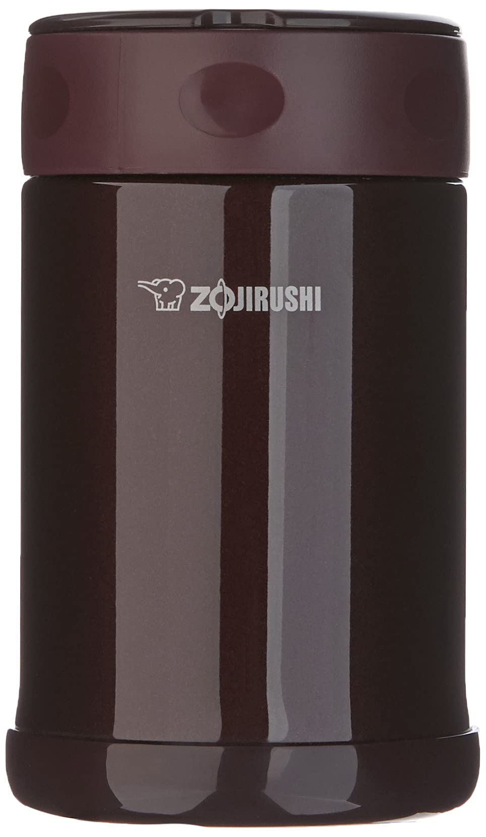 Zojirushi Stainless Steel Food Jar, 16.9-Ounce, Dark Brown