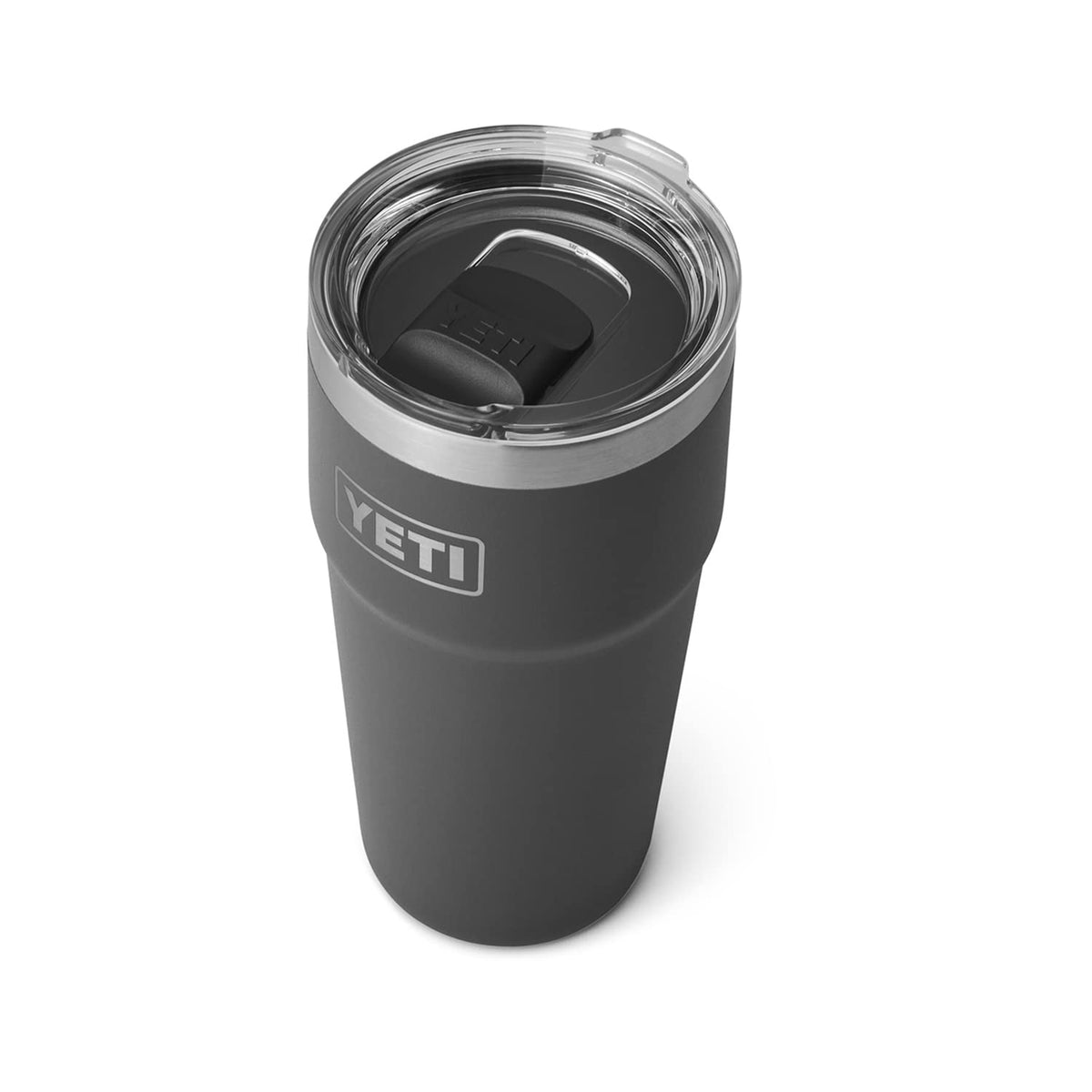 Yeti Rambler Stackable Pint, Vacuum Insulated, Stainless Steel With Magslider Lid, Charcoal