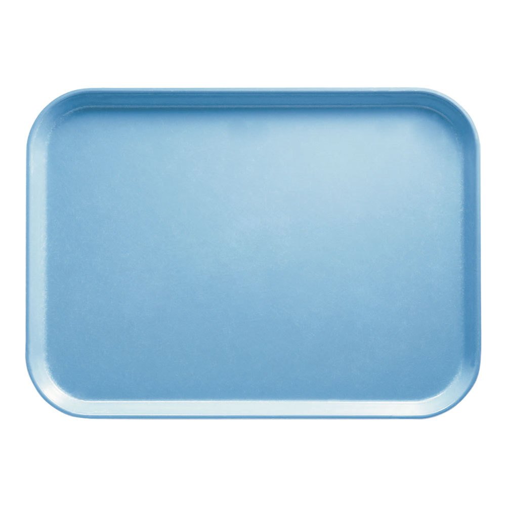 Cambro Camtray 14 X 18 Rectangular Tray, Robin Egg Blue (1418518) Category: Serving Platters and Trays