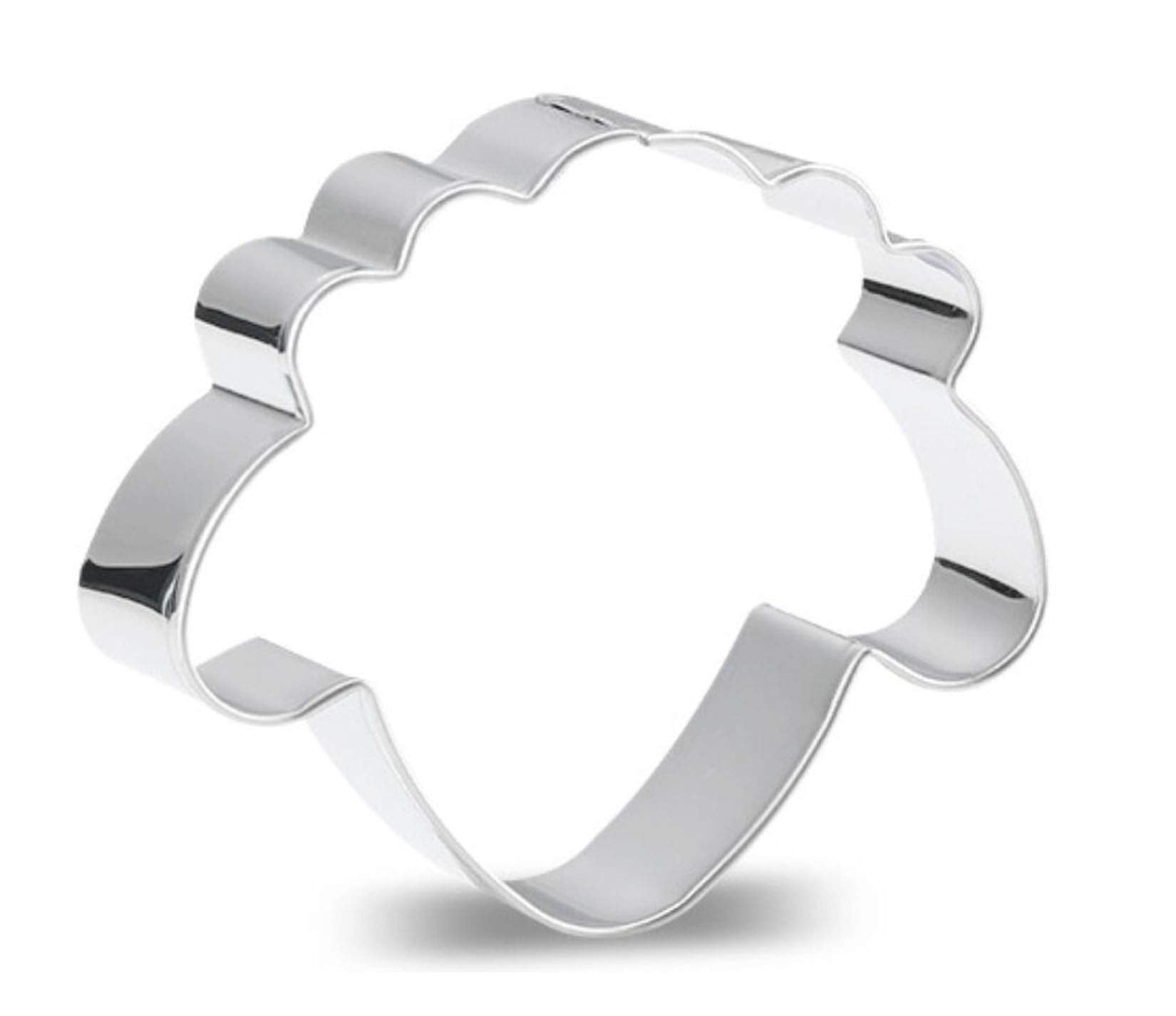 Wjsyshop Cartoon Goat Sheep Head Cookie Cutter