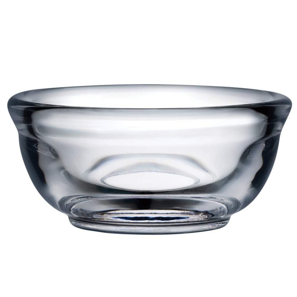 Restaurantware 3 Ounce Mini Prep Bowls  6 Lead-Free Glass Sauce Cups - Heavy Base  Stackable  Clear Glass Small Glass Bowl For Condiments  Dishwasher-Safe  For Ingredients Or Condiments