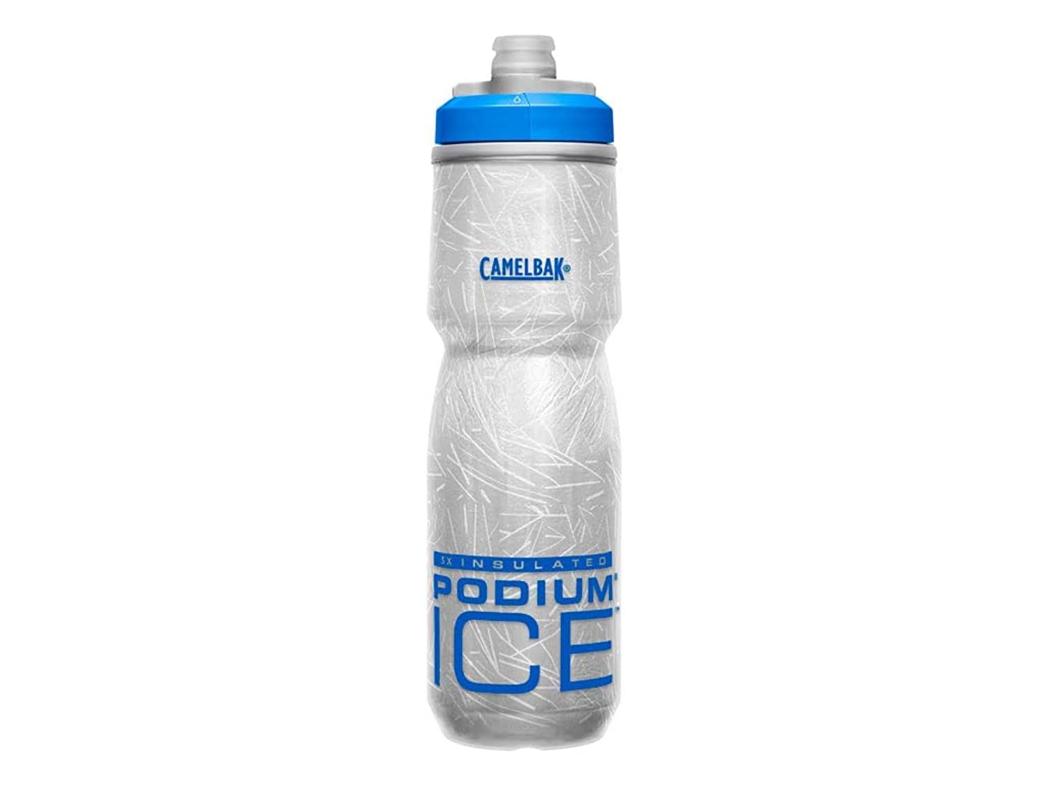 Camelbak Podium Ice Bike Bottle 21Oz - Insulated Squeeze Bottle, Oxford