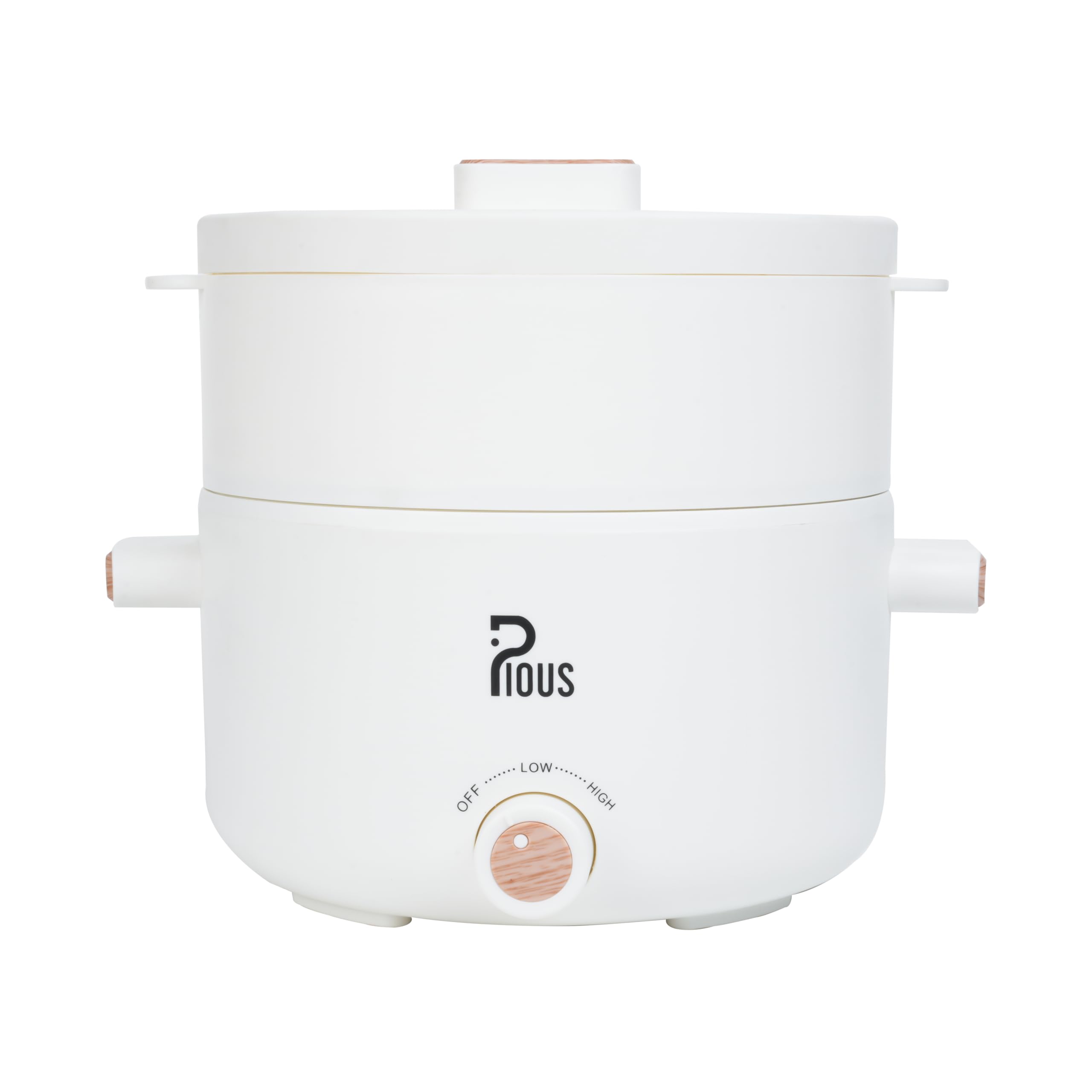 Pious Multipurpose Electric Kettle With Ceramic Coating 2L | Multi Cooker Kettle Boil, Steam, Fry, Saute | Multi Cook For Water,