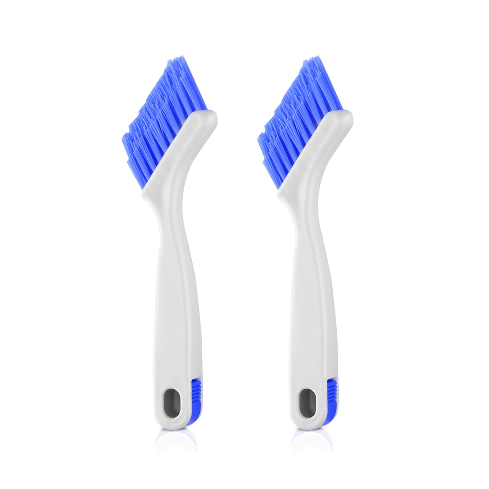 Iflymars 2 Piece Cleaning Brush Small Scrub Brush Kitchen Sink Bathroom Brushes, Sliding Door Or Window Cleaning Brush, For Hous