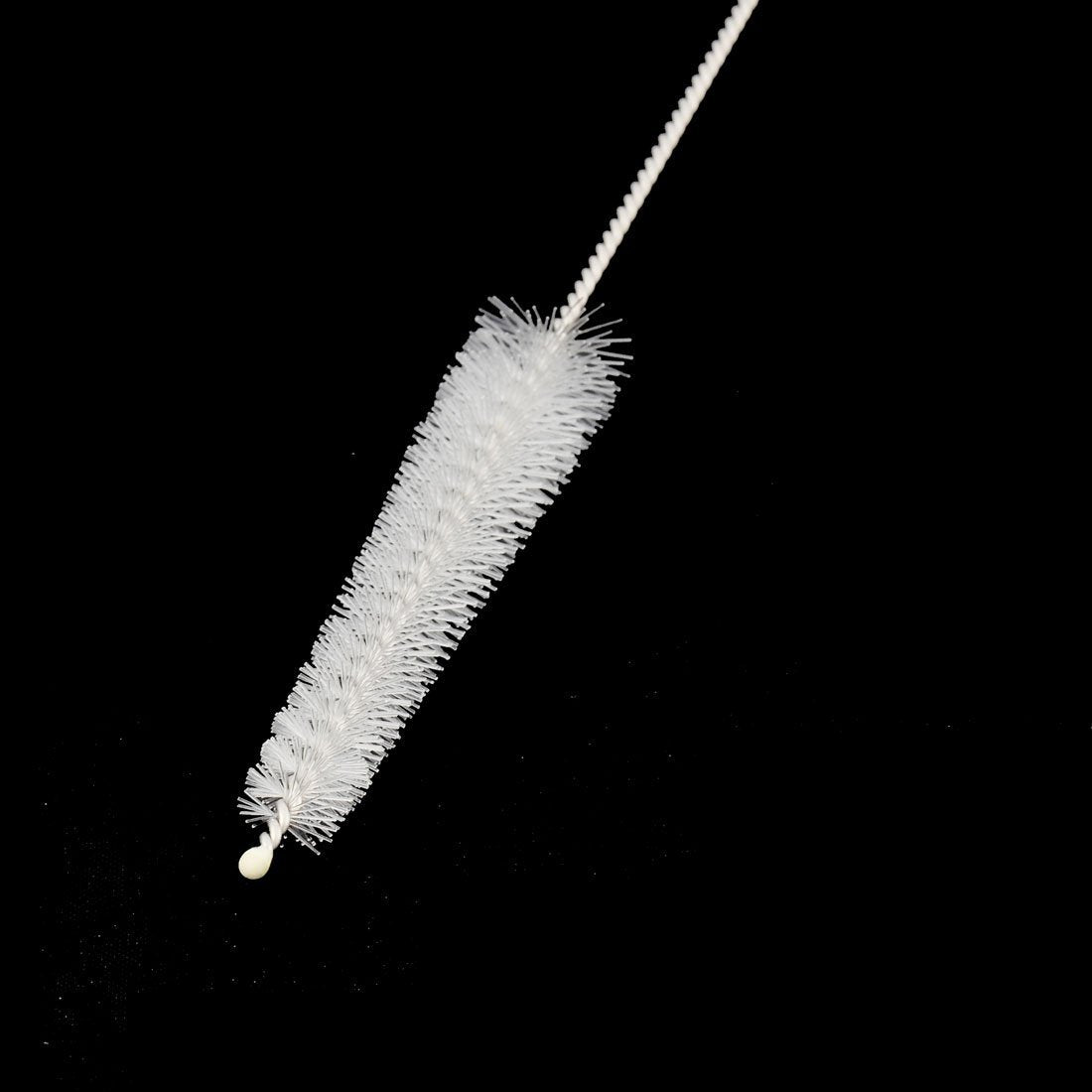 Uxcell 2Pcs Household Kitchen Kettle Spout Teapot Nozzle Cleaning Brush Tool Set Traw Pipe Nozzle Cleaning Tool Loop Handle Clea