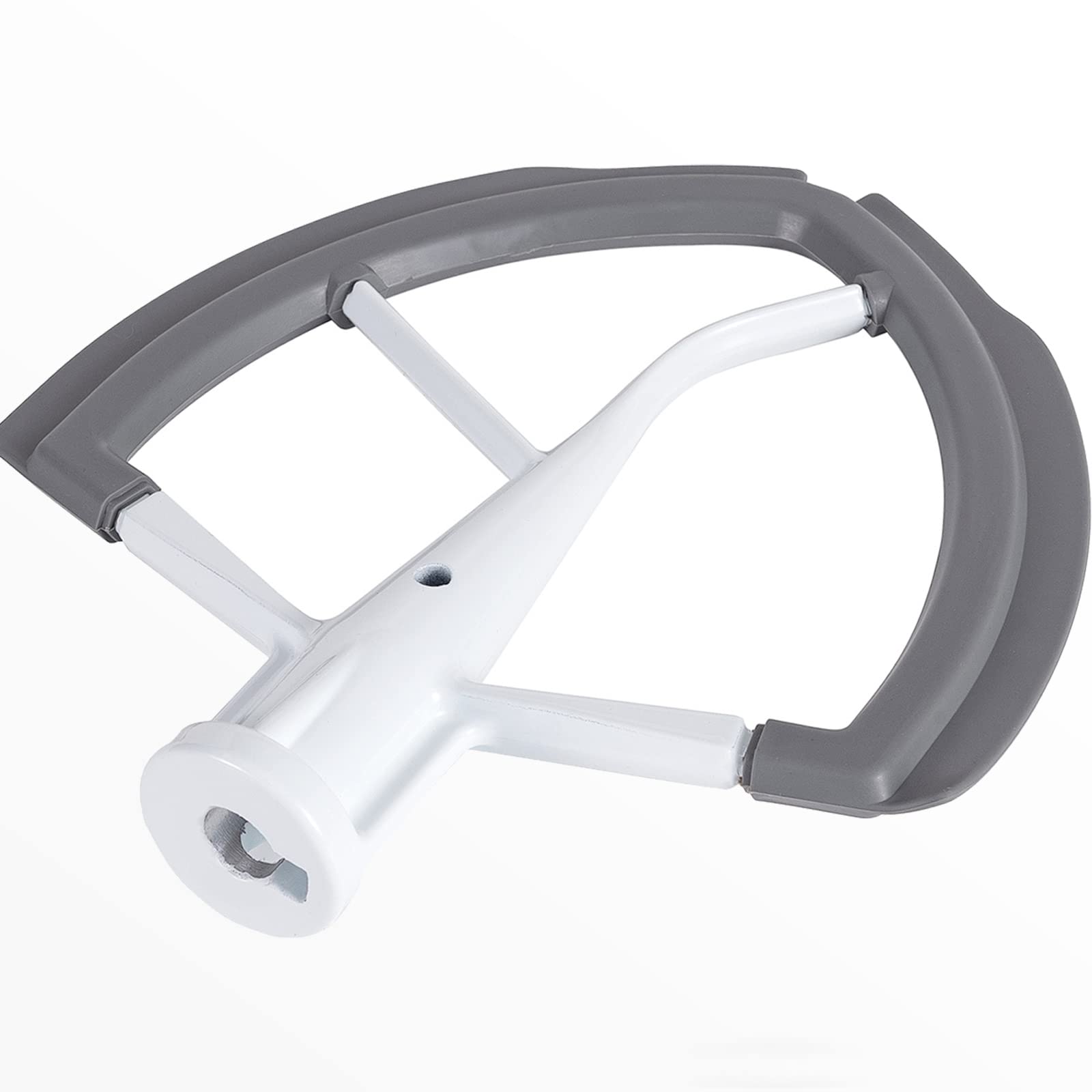 ORIEMARS 6QT Flex Edge Beater for KitchenAid Mixer - 6.89" W x 7.09" H, Silicone Edge Scraper, As Picture