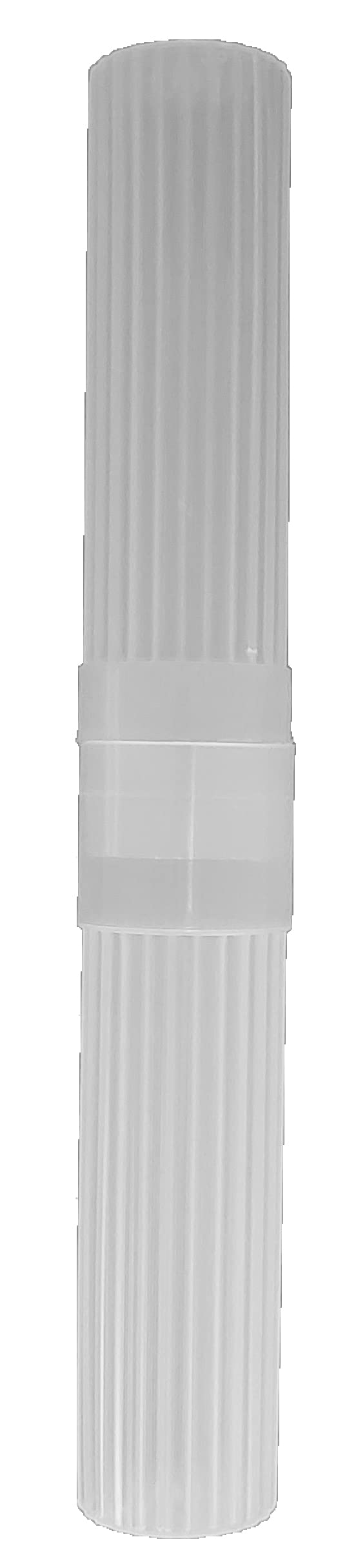 American Comb Toothbrush Holder (White) - Made In The Usa. W/Ventilation Holes.