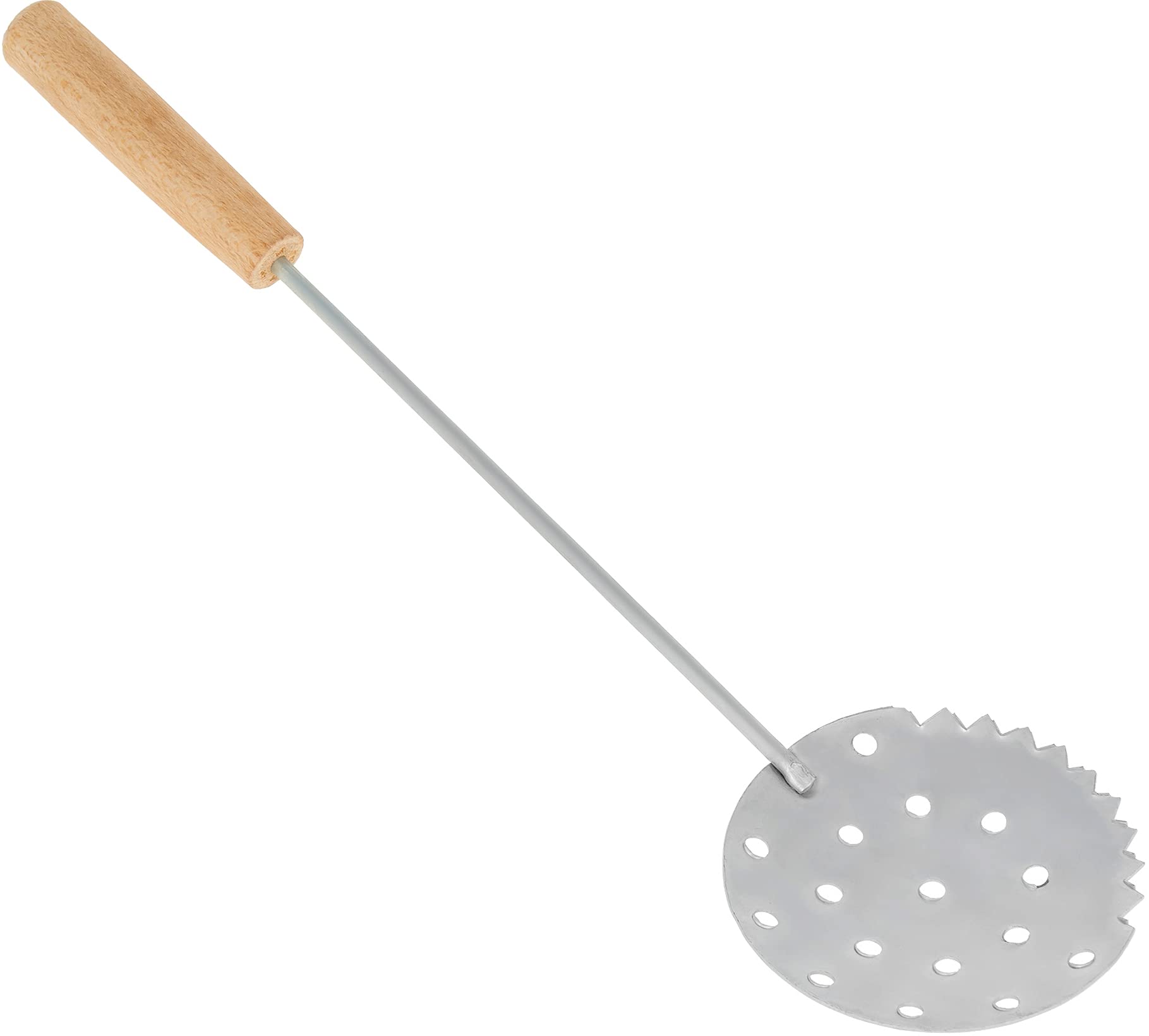Ice Fishing Scoop - Metal Handle Ice Skimmer - Ice Fishing Slush Scooper