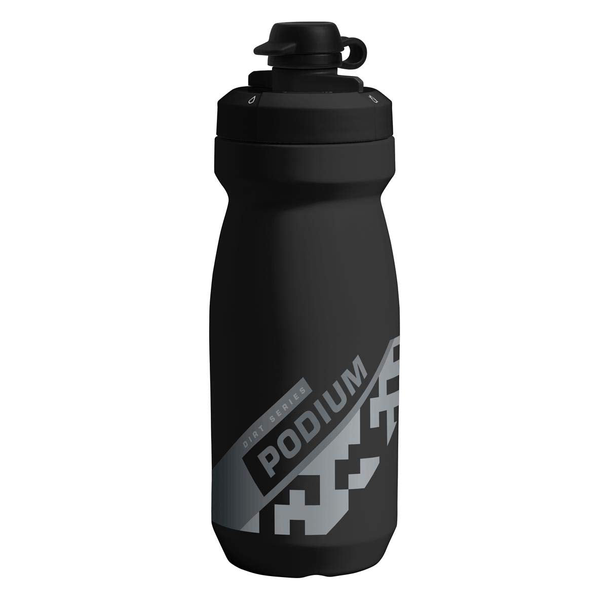 Camelbak Podium Dirt Series Mountain Bike Water Bottle 21Oz, Black