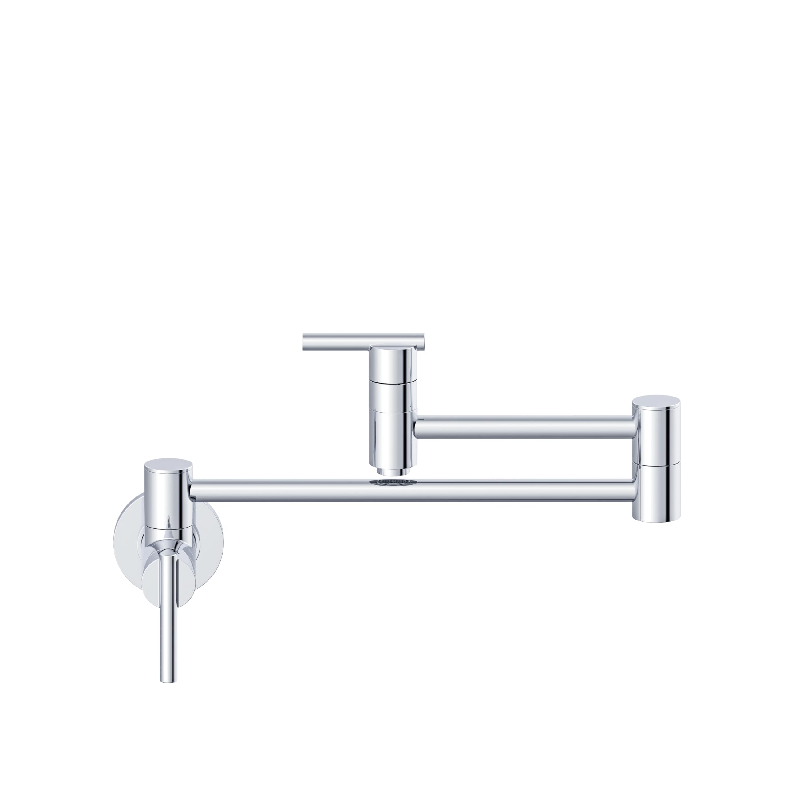 Gerber Parma Wall Mount Pot Filler Faucet, Kitchen Stove Pot Filler with 22 Articulating Spout, Dual Shut Off Valves, 2.2 GPM, B
