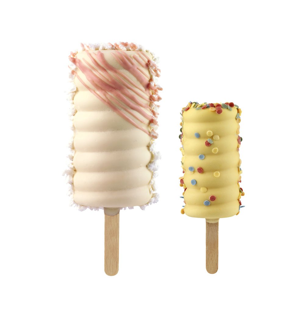 Silikomart Silicone Easy Cream Wooden Sticks For Ice Cream Bars, Set Of 100